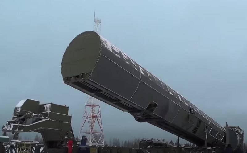 El Ministerio de Defensa ha puesto en marcha la construcción de infraestructura para probar ICBM RS-28 "Sarmat"