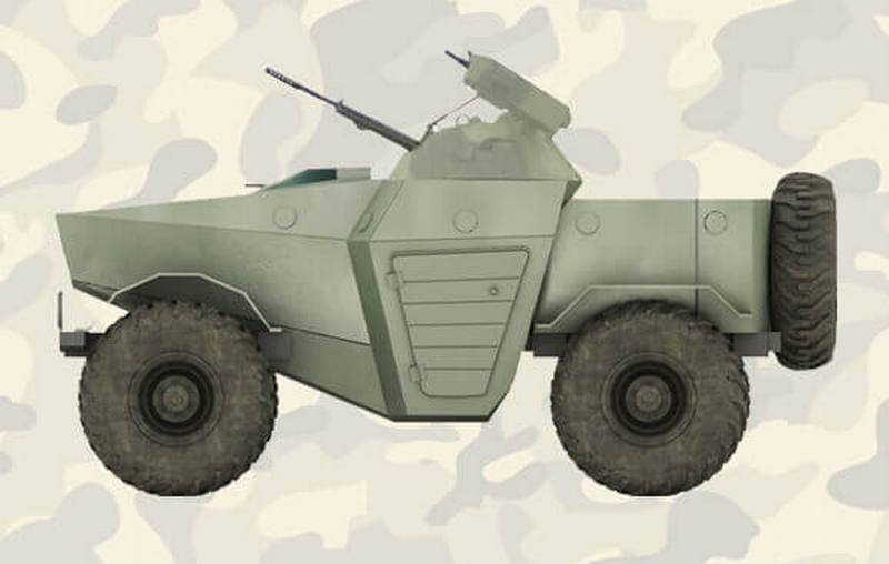 "Not quite from our century": the West appreciated the new Russian armored car "Lasok 4-P"