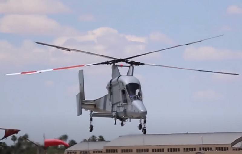In the US, the timing of the start of tests of the optionally controlled K-Max synchropter was announced