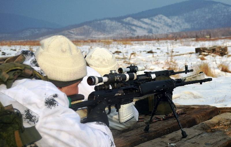 El momento del inicio de las pruebas estatales del nuevo rifle de francotirador "Ugolyok"