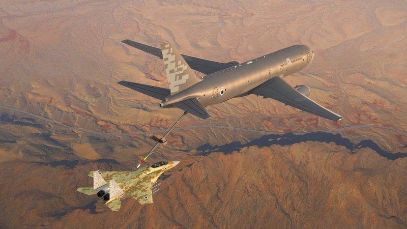 イスラエル空軍が46隻の新しいボーイングKC-XNUMXAペガサスタンカーを受け取る