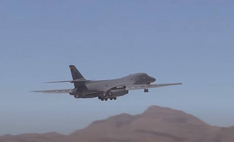 US Air Force B-1 Lancer deployed to Norway make first patrol over Barents Sea