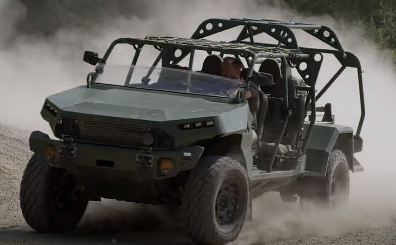 Infantry Squad Vehicles, ein neues leichtes SUV für Infanterie, begann in den USA