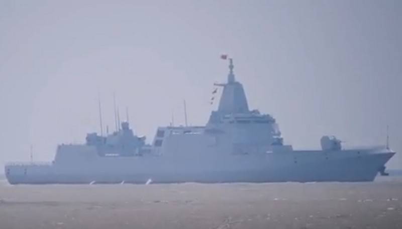 Chinese Navy has replenished with the second newest destroyer of Project 055