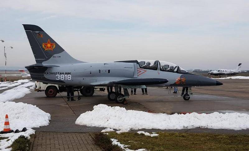 A Força Aérea do Cazaquistão recebeu um lote de aeronaves de treinamento de combate L-39