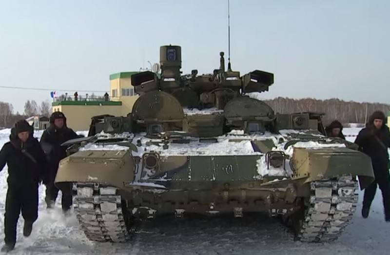 The Ministry of Defense conducted control firing of the BMPT "Terminator"