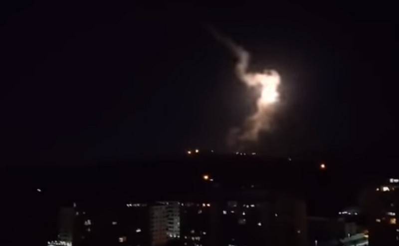 Israel launched another missile attack on the suburbs of Damascus