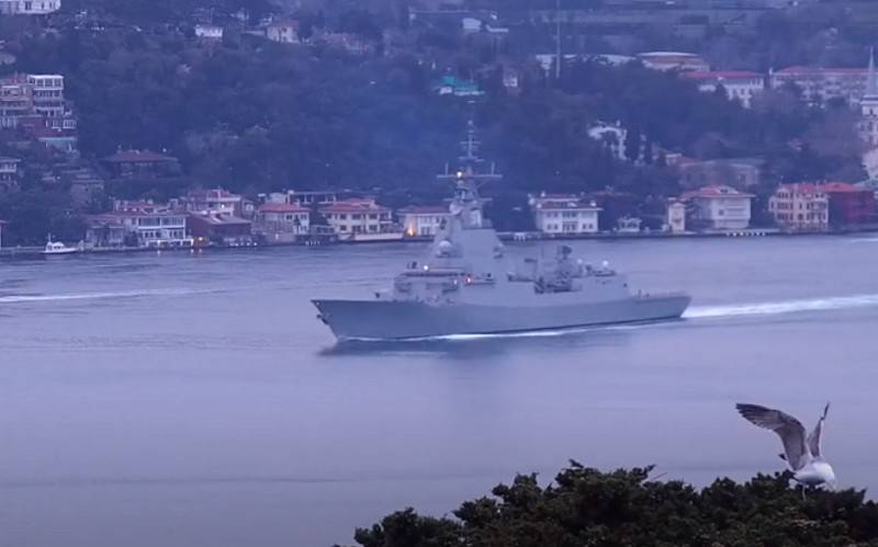 "The forces and means of the Russian Black Sea Fleet started tracking": a missile frigate of the Spanish Navy entered the Black Sea