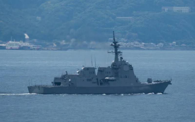 "Integrated into the US missile defense system": the Japanese Navy has been replenished with a new missile defense destroyer "Haguro"