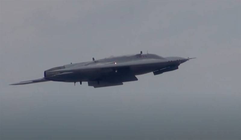 Aanval UAV "Hunter" als onderdeel van de Russische luchtmacht kan worden gebruikt in een netwerkgerichte versie