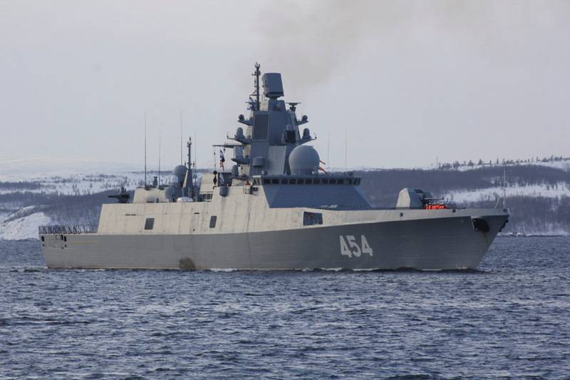 El "Almirante Gorshkov" se hizo a la mar para probar el "Zircon" hipersónico