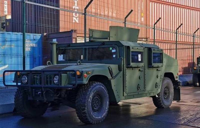 "SUVs Humvee": outro lote de ajuda militar americana chegou a Odessa