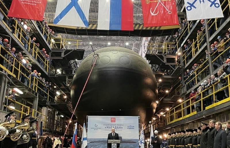 The third "Varshavyanka" for the Pacific Fleet was launched in St. Petersburg