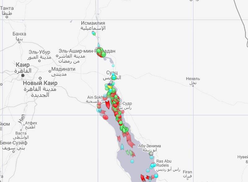 Die US-Marine hatte Patrouillenprobleme aufgrund des blockierten Suezkanals