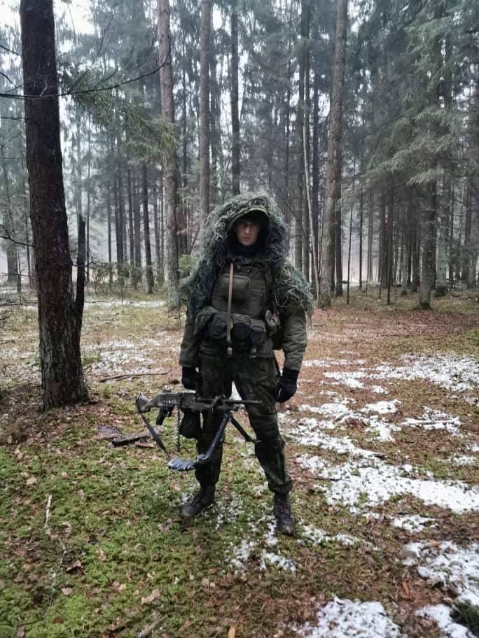 Der litauische Soldat nannte den Unterschied zwischen dem Dienst bei den litauischen Streitkräften und dem Dienst bei der französischen Fremdenlegion