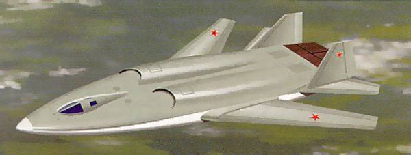 Theme "B-90". Projects of promising bombers from the Sukhoi Design Bureau
