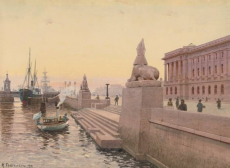 Petersburg sphinxes