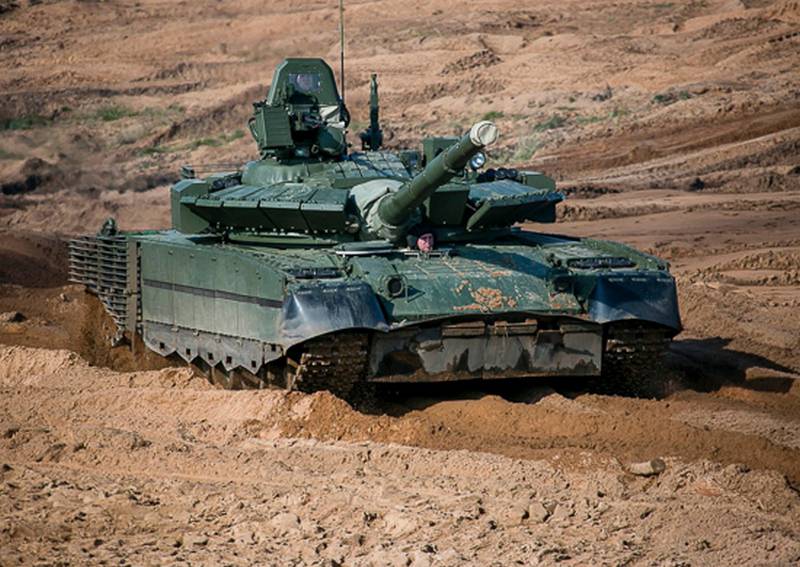 Os petroleiros russos nas Ilhas Curilas mudarão do T-72B3 modernizado para o T-80BV