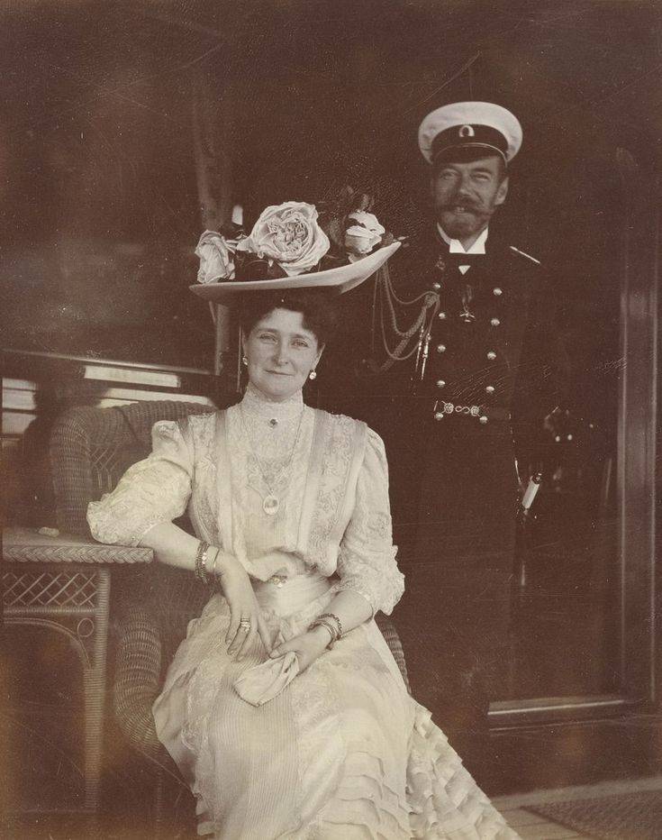 The femme fatale of the house of the Romanovs. Bride and groom