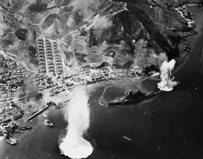 Действия американской авиации против японских островов на завершающем этапе войны