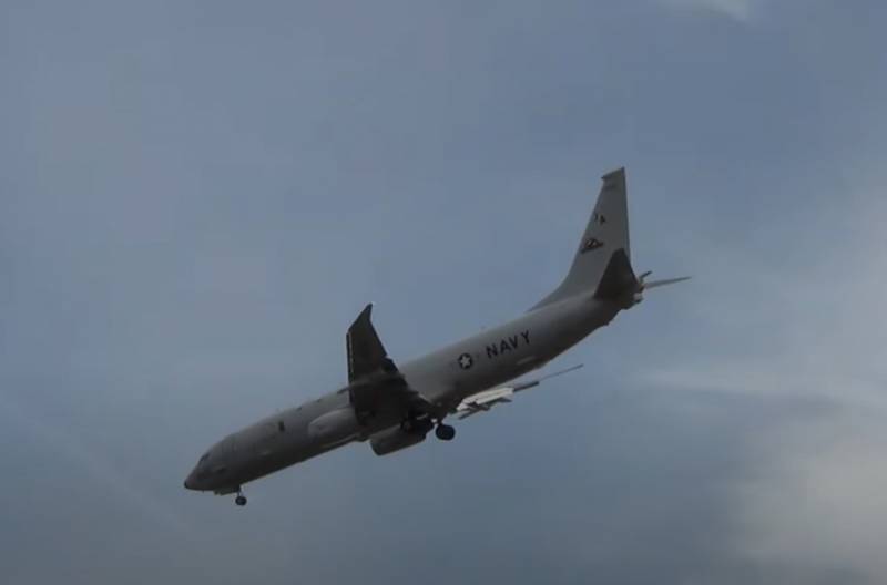 ВМС США направили патрульный самолёт P-8 Poseidon к берегам Сирии - в район пункта МТО ВМФ РФ Тартус