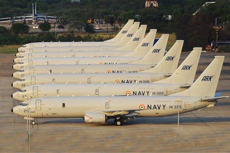 EUA aprova venda de seis aeronaves de patrulha de base P-8I Poseidon para a Índia