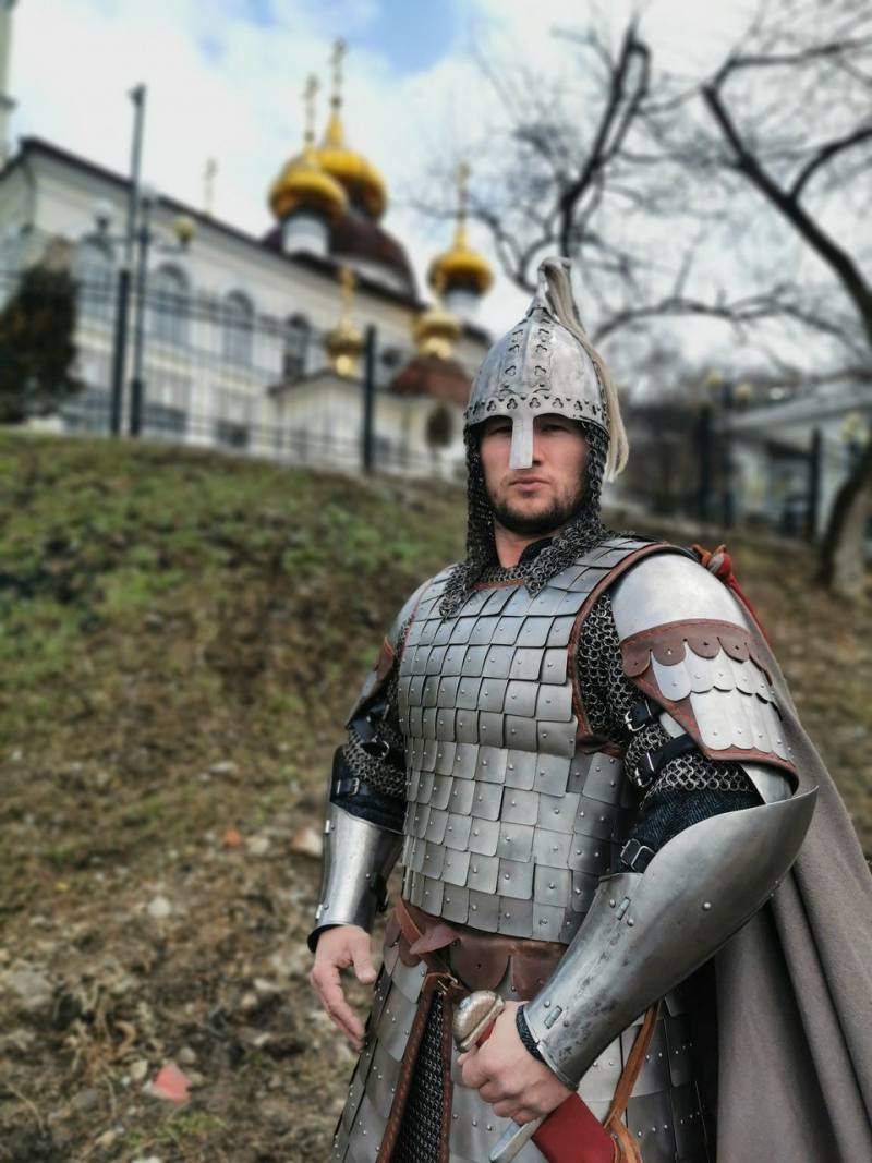 Novgorod armor, especially lamellar, according to Kirpichnikov