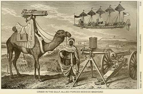 metralhadora de camelo gatling