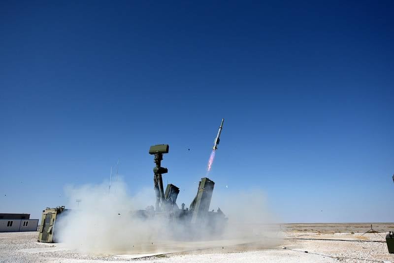 Turkish anti-aircraft missile system HISAR
