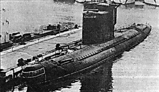 Gagal. Kapal selam rudal diesel Soviet