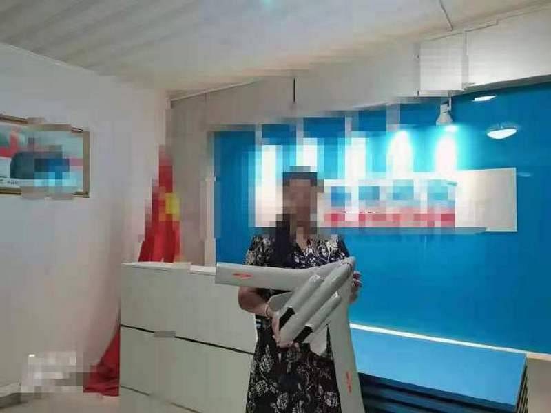 Egy kínai bombázó meg nem nevezett modelljét elfogják egy szélcsatornában