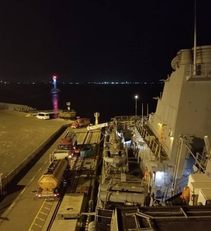 Komando AS menanggapi laporan bahwa kapal perusak USS Ross melanggar perbatasan laut Rusia di Laut Hitam