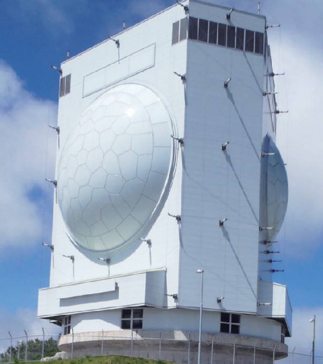 Radars d'avertissement d'attaque de missiles japonais