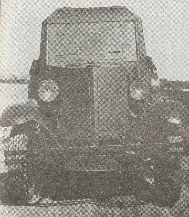 Sanitární transportní obrněný automobil BA-22