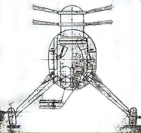 Gagal jangka panjang. Helikopter berpengalaman Gyroplane G.20 (Prancis)