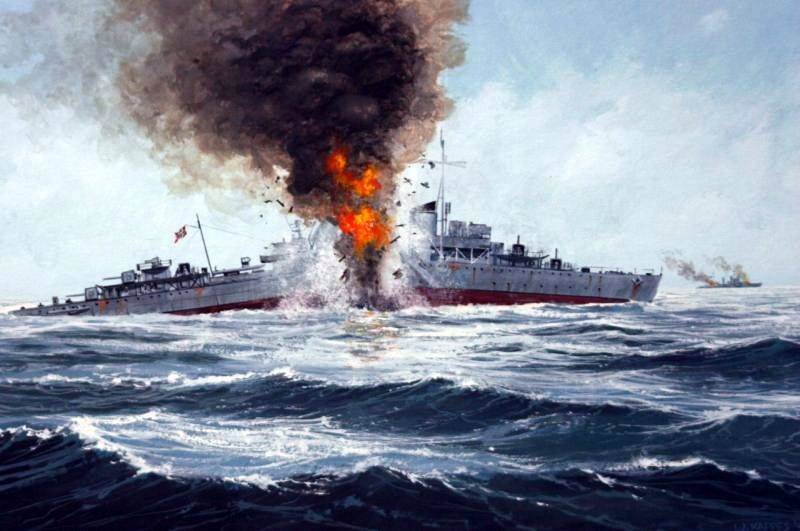 Taistelu Barentsinmerellä. Lause Kriegsmarinelle
