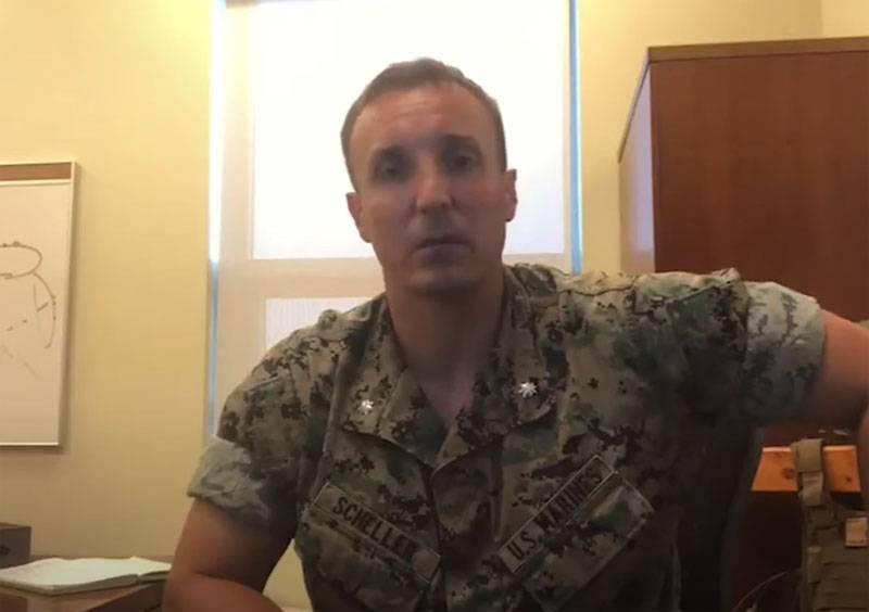 US Marine Corps officer removed from office for calling on generals in charge of the operation in Afghanistan to "put shoulder straps on the table."