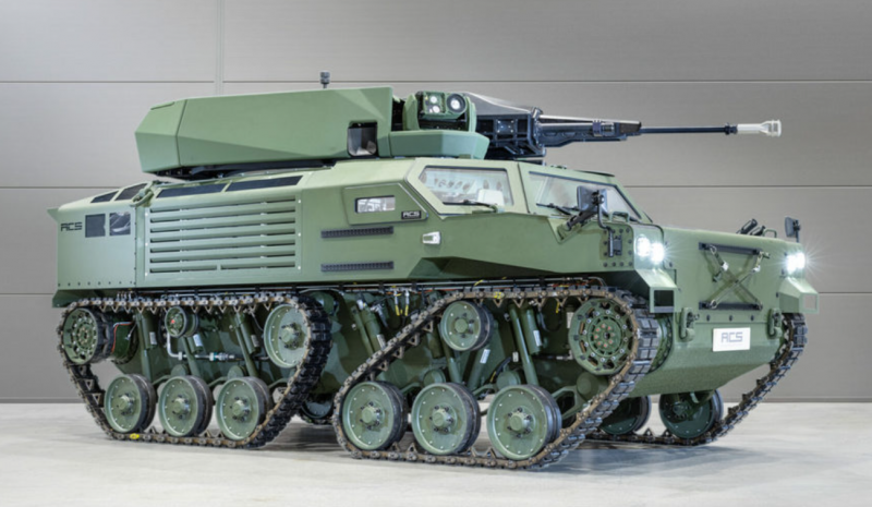 A new GSD LuWa airborne tankette has been developed for the German ...