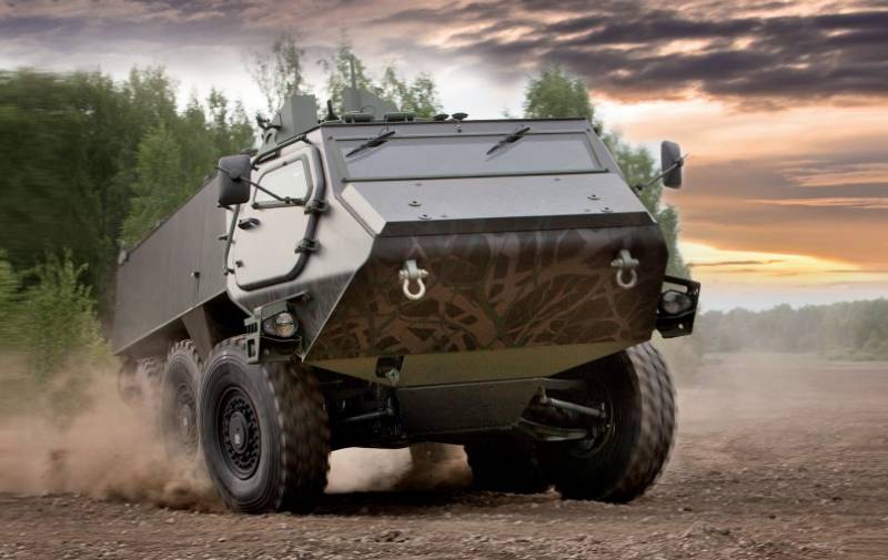 لاتفيا وفنلندا "المحايدة" من حلف الناتو يشترون بشكل مشترك  مركبات باتريا 6 × 6 المدرعة