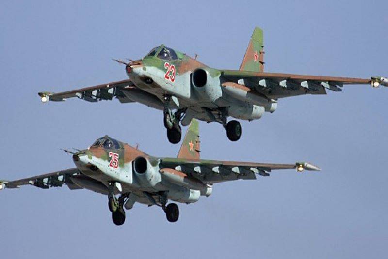În Kârgâzstan au avut loc exerciții ale aeronavelor de atac Su-25SM ale Forțelor Aerospațiale Ruse