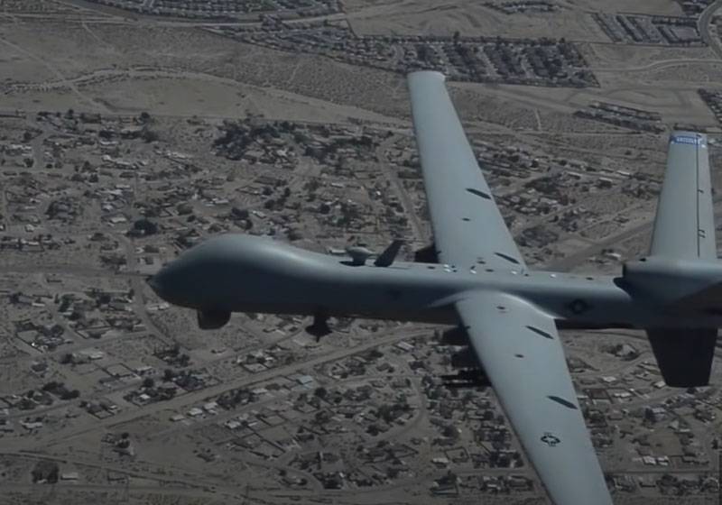Drone AS nyerang bagean saka wilayah Siria sing dikuwasani dening pasukan Turki