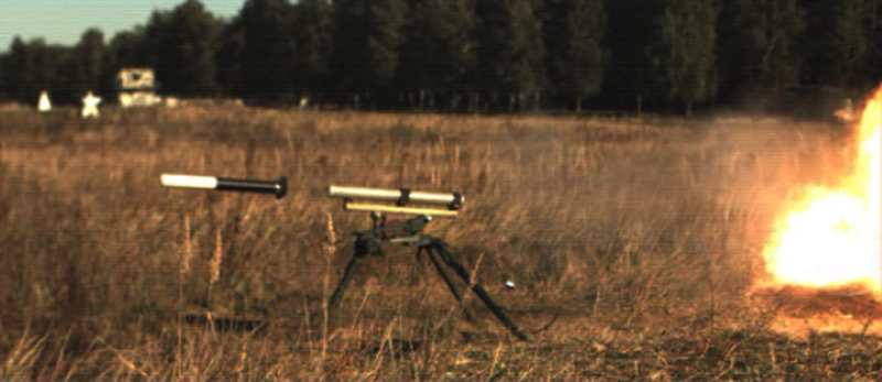 El ejército bielorruso probó un lanzagranadas ligero "Zafiro"