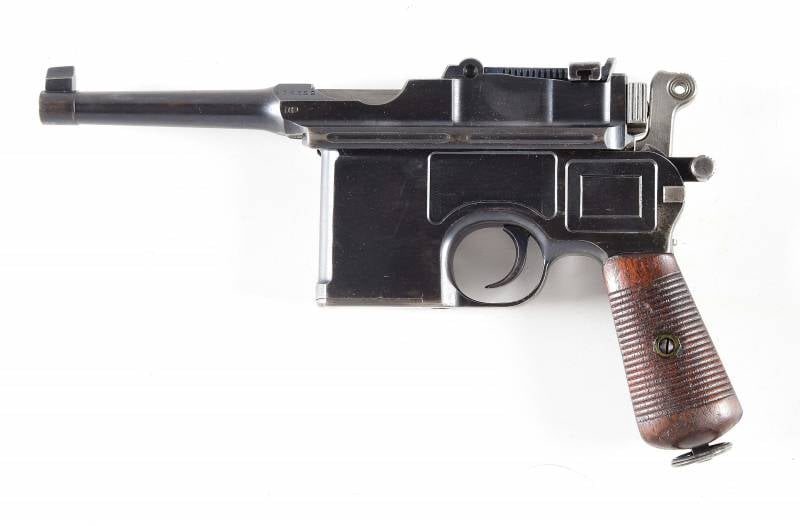 Cartouche de mitrailleuse de calibre .50 Browning américaine (12,7 mm) à  pointe rouge