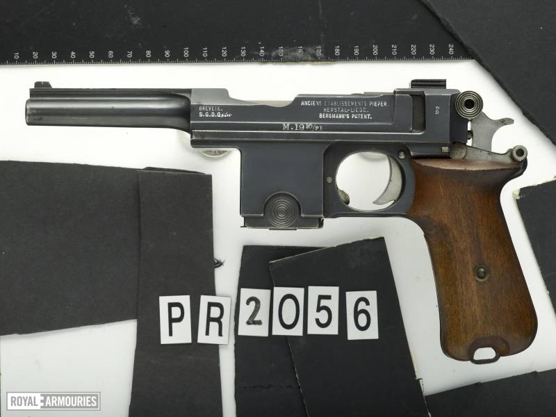 "Bergmann-Bayard" - a pistol in the Mauser style