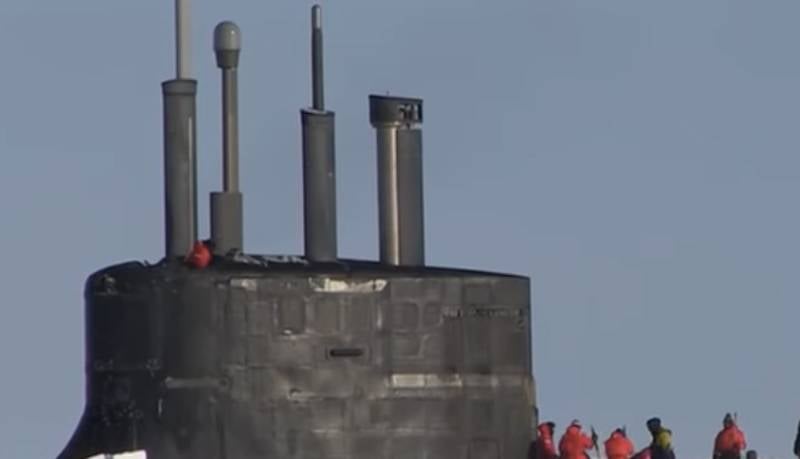 خبراء صينيون: إذا اصطدمت يو إس إس كونيتيكت بسفينة أو حاوية غارقة ، فإن الغواصة النووية الأمريكية تواجه مشاكل مع المعدات الموجودة على متنها