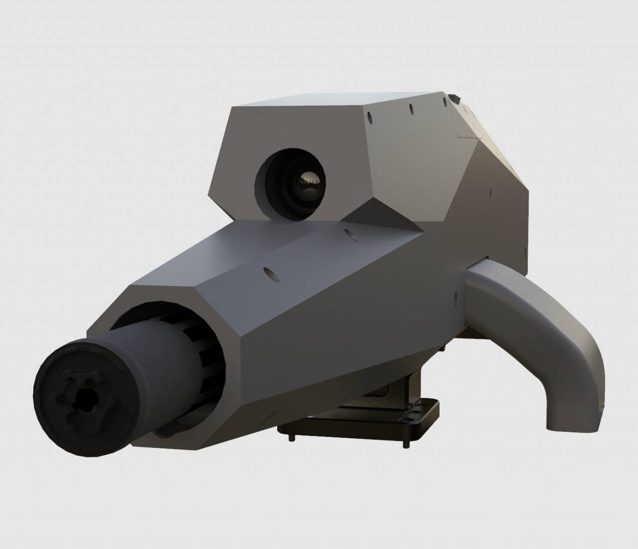 Proyecto SPUR: Perro robot se convierte en francotirador