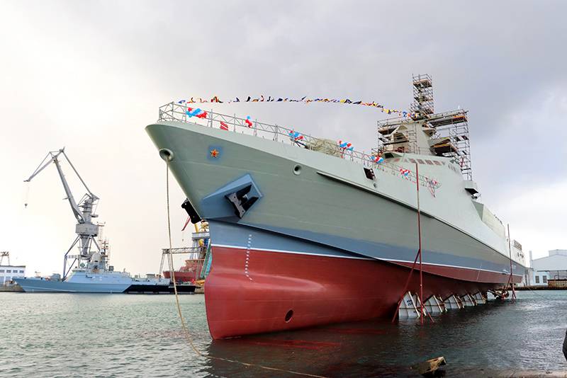 Il Ministero della Difesa ha annunciato l'adozione di una nave pattuglia Project 22160 nella flotta del Mar Nero