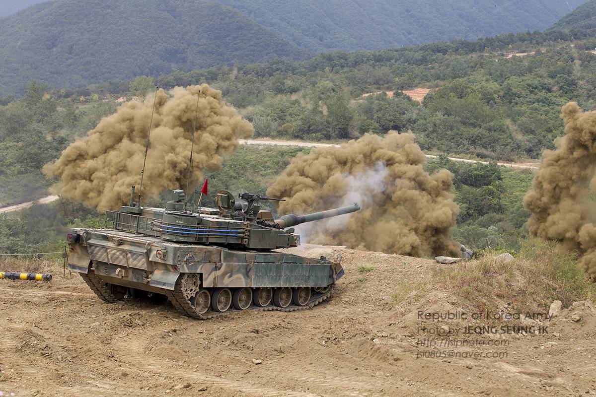 Production and problems. Main tank K2 Black Panther (South Korea)