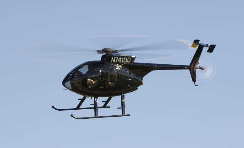 老系列和新组件。 多用途直升机 MD 530F（美国）