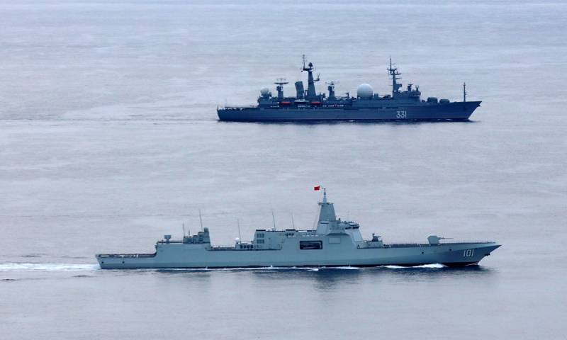 Китай и Русия организират съвместни морски патрули в Тихия океан за поддържане на мира и сигурността